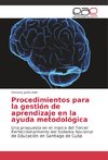 Procedimientos para la gestión de aprendizaje en la ayuda metodológica