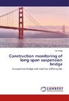 Construction monitoring of long-span suspension bridge