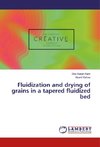 Fluidization and drying of grains in a tapered fluidized bed