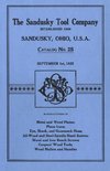 Sandusky Tool Co. 1925 Catalog