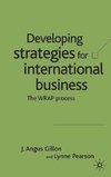 Gillon, J: Developing Strategies for International Business