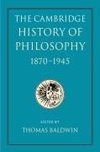 Baldwin, T: Cambridge History of Philosophy 1870¿1945