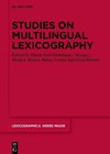 Studies on Multilingual Lexicography