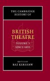 The Cambridge History of British Theatre