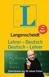 Langenscheidt Lehrer-Deutsch/Deutsch-Lehrer