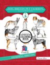 Dog Breeds Pet Fashion Illustration Encyclopedia Coloring Companion Book