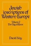 Jewish Inscriptions of Western Europe