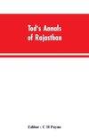 Tod's Annals of Rajasthan; The Annals of the Mewar