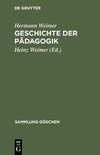 Geschichte der Pädagogik