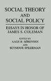 Social Theory and Social Policy