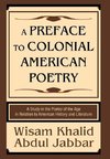 A Preface to Colonial American Poetry