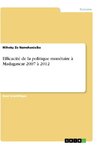 Efficacité de la politique monétaire à Madagascar 2007 à 2012