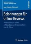 Belohnungen für Online Reviews