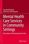 Mental Health Care Services in Community Settings