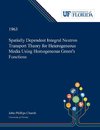 Spatially Dependent Integral Neutron Transport Theory for Heterogeneous Media Using Homogeneous Green's Functions