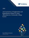 An Examination of Supplantation and Redistribution Effects of Lottery Allocations to a Community College System