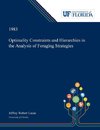 Optimality Constraints and Hierarchies in the Analysis of Foraging Strategies