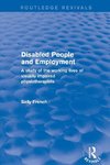 Disabled People and Employment