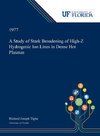 A Study of Stark Broadening of High-Z Hydrogenic Ion Lines in Dense Hot Plasmas