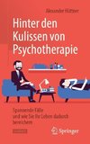 Hinter den Kulissen von Psychotherapie