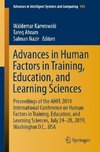 Advances in Human Factors in Training, Education, and Learning Sciences