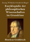 Enzyklopädie der philosophischen Wissenschaften im Grundrisse (Großdruck)