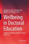 Wellbeing in Doctoral Education