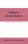 Outlines of German literature