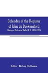 Calendar of the register of John de Drokensford