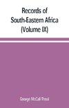 Records of South-Eastern Africa