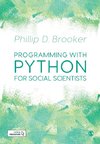 Programming with Python for Social Scientists