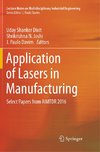 Application of Lasers in Manufacturing