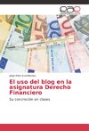 El uso del blog en la asignatura Derecho Financiero