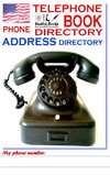 TELEPHONE PHONE BOOK ADDRESS DIRECTORY - Telefon - und Adressbuch