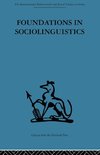 Foundations in Sociolinguistics