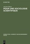 Pour une sociologie scientifique