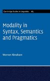 Modality in Syntax, Semantics and Pragmatics