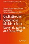 Qualitative and Quantitative Models in Socio-Economic Systems and Social Work