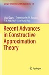 Recent Advances in Constructive Approximation Theory