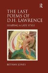 The Last Poems of D.H. Lawrence