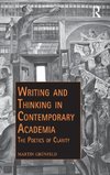 Writing and Thinking in Contemporary Academia