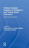 Critical Content Analysis of Children's and Young Adult Literature