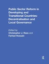 Public Sector Reform in Developing and Transitional Countries