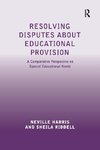 Resolving Disputes about Educational Provision