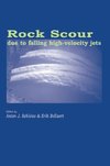 Rock Scour Due to Falling High-Velocity Jets