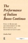 The Performance of Italian Basso Continuo