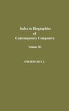 Index to Biographies of Contemporary Composers