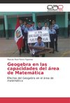 Geogebra en las capacidades del área de Matemática