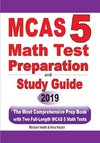 MCAS 5 Math Test Preparation and Study Guide