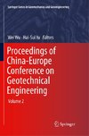 Proceedings of China-Europe Conference on Geotechnical Engineering